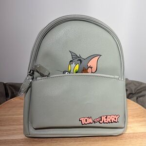 Danielle Nicole Tom and Jerry Gray Mini Backpack, NWT